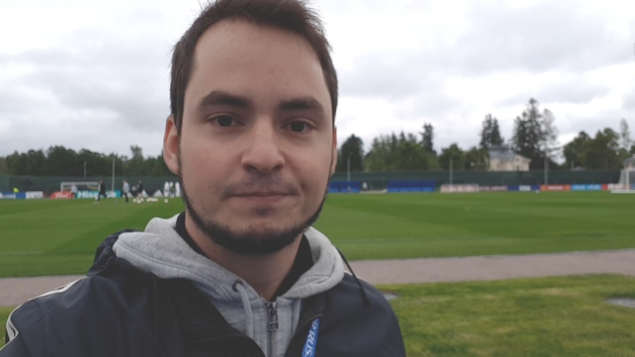 Informe a cámara: Risas y buen ambiente en el entranamiento de Inglaterra.