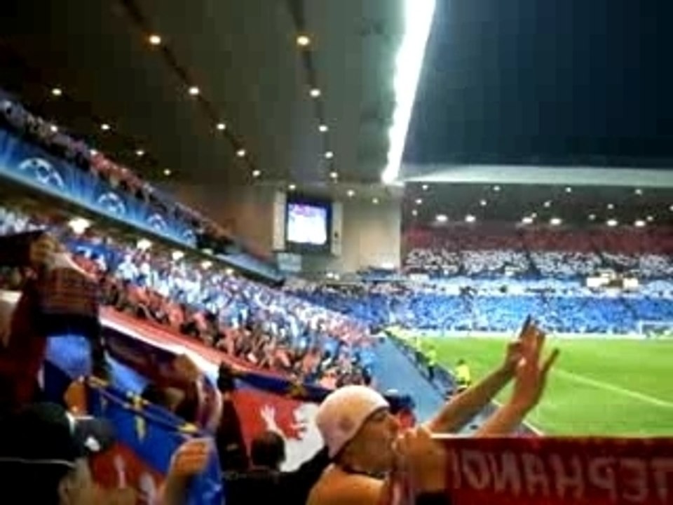 Hymne Ligue des Champions Ibrox Park