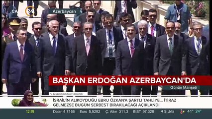 Başkan Erdoğan Şehitliği'ni ziyaret etti