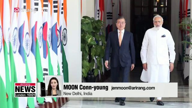 Moon, Modi adopt shared vision for people, prosperity, peace, future with eye on achieving US$50 bil. trade volume by 2030
