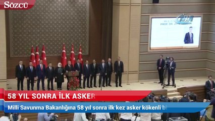 58 Yıl sonra ilk asker