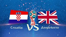 Mondial 2018: Croatie Vs Angleterre