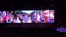 'You're not the only one staring at the sun...'#U2 #U2eiTour #MSG #NYC #Pop