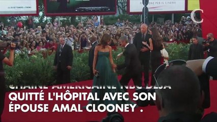 George Clooney transporté à l'hôpital après avoir été percuté par une voiture en Sardaigne