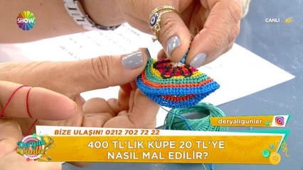 Derya Baykal'dan yazlık püsküllü küpe yapımı!