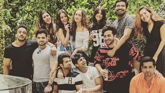 Karan Patel and Ankita Bhargava ENJOYS Ekta Kapoor's Terrace Party । FilmiBeat