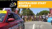 Départ fictif / Neutralised start - Étape 4 / Stage 4 - Tour de France 2018