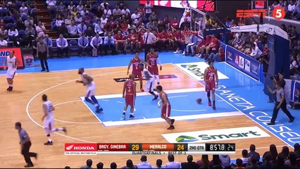 Ginebra vs Meralco 2nd Qtr - Qfinals Game 1 - July 9, 2018 (PBA Com. Cup 2018)
