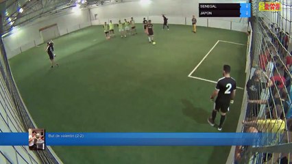 But de valentin (2-2) - SENEGAL Vs JAPON - 09/07/18 23:40 - PHASE FINALE CDM 2018