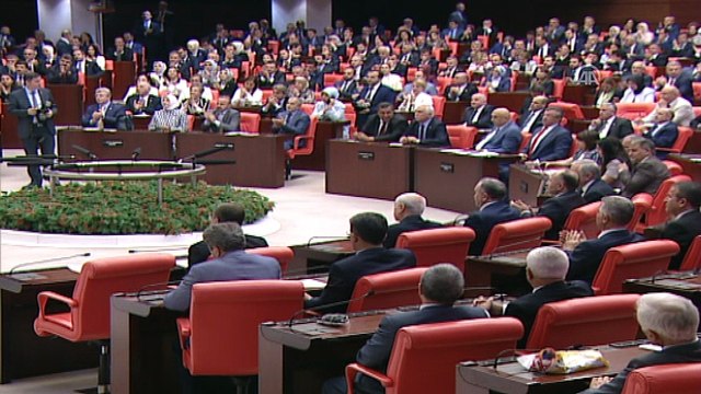 TBMM'de yemin töreni - Adalet Bakanı Gül ve Çalışma, Sosyal Hizmetler ve Aile Bakanı Selçuk - TBMM