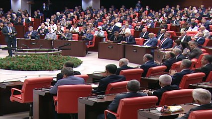 TBMM'de yemin töreni - Adalet Bakanı Gül ve Çalışma, Sosyal Hizmetler ve Aile Bakanı Selçuk - TBMM