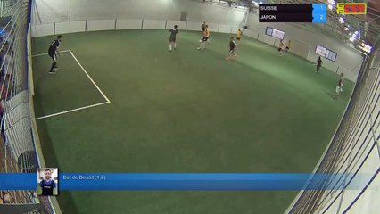But de Benoit (1-2) - SUISSE Vs JAPON - 09/07/18 22:40 - PHASE FINALE CDM 2018 - Poitiers Game Parc