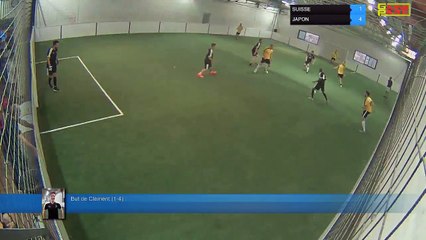 But de Clément (1-4) - SUISSE Vs JAPON - 09/07/18 22:40 - PHASE FINALE CDM 2018 - Poitiers Game Parc
