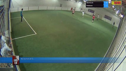 But de Adri (0-1) - MEXIQUE Vs PANAMA - 09/07/18 23:20 - PHASE FINALE CDM 2018 - Poitiers Game Parc