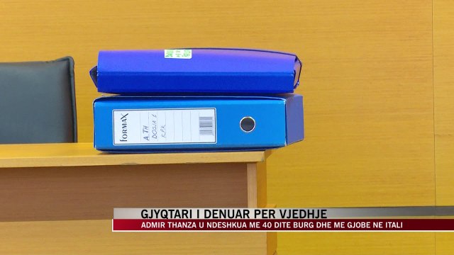 Gjykatësi Admir Thanza probleme me pasurinë, i denuar edhe për vjedhje - News, Lajme - Vizion Plus