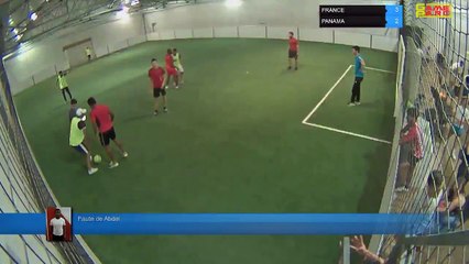 Faute de Abdel - FRANCE Vs PANAMA - 10/07/18 03:07 - PHASE FINALE CDM 2018 - Poitiers Game Parc