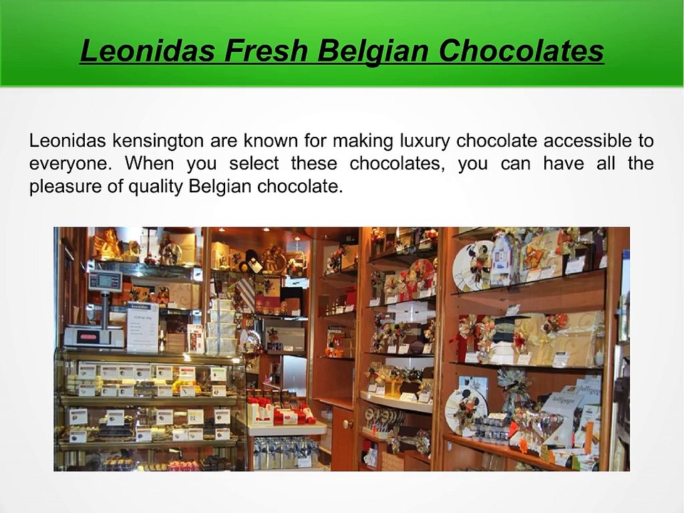 Leonidas Fresh Belgian Chocolates