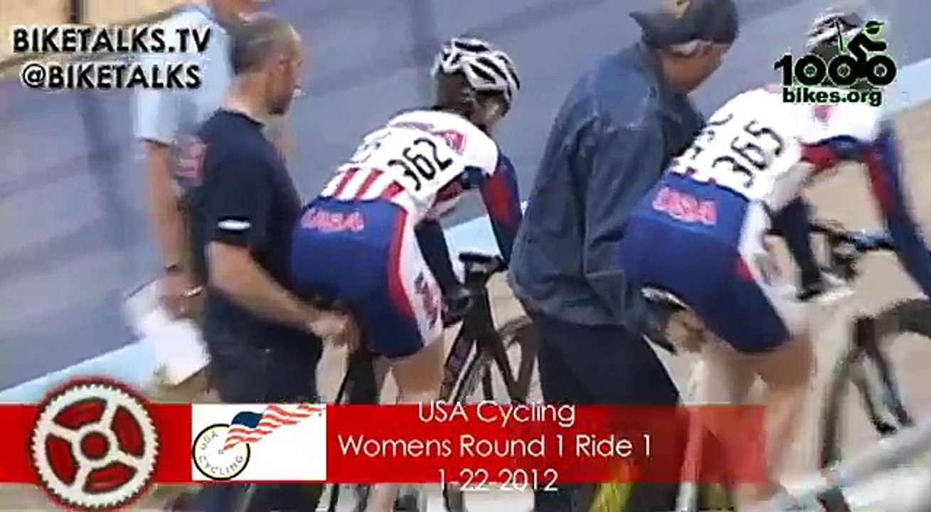 Womens USA Cycling vs Canada Cycling Maddie Godby vs Tela Crane races 1-22-2012