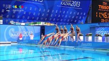 Synchronised Swimming Free Routine Combination Final - 27th Summer Universiade 2013 - Kazan (RUS)