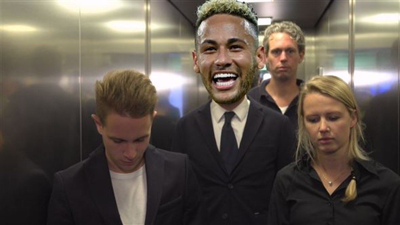 Ziemlich ulkig: wenn neymar einen büro-job hätte
