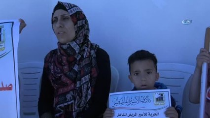 Batı Şeria'da 65 Yaşındaki Filistinli Mahkum İçin Protesto