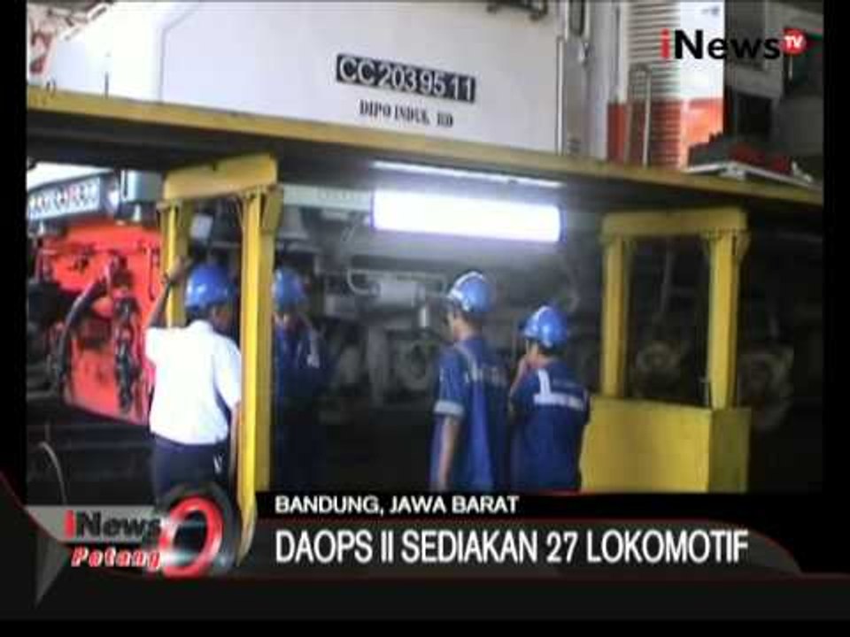 Jelang Mudik Lebaran, DAOPS II Lakukan Perawatan Lokomotif - iNews Petang 19/06