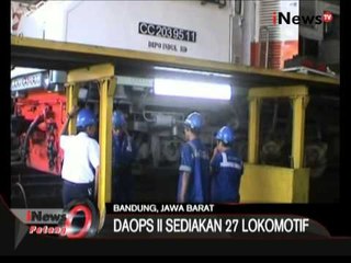 Jelang Mudik Lebaran, DAOPS II Lakukan Perawatan Lokomotif - iNews Petang 19/06