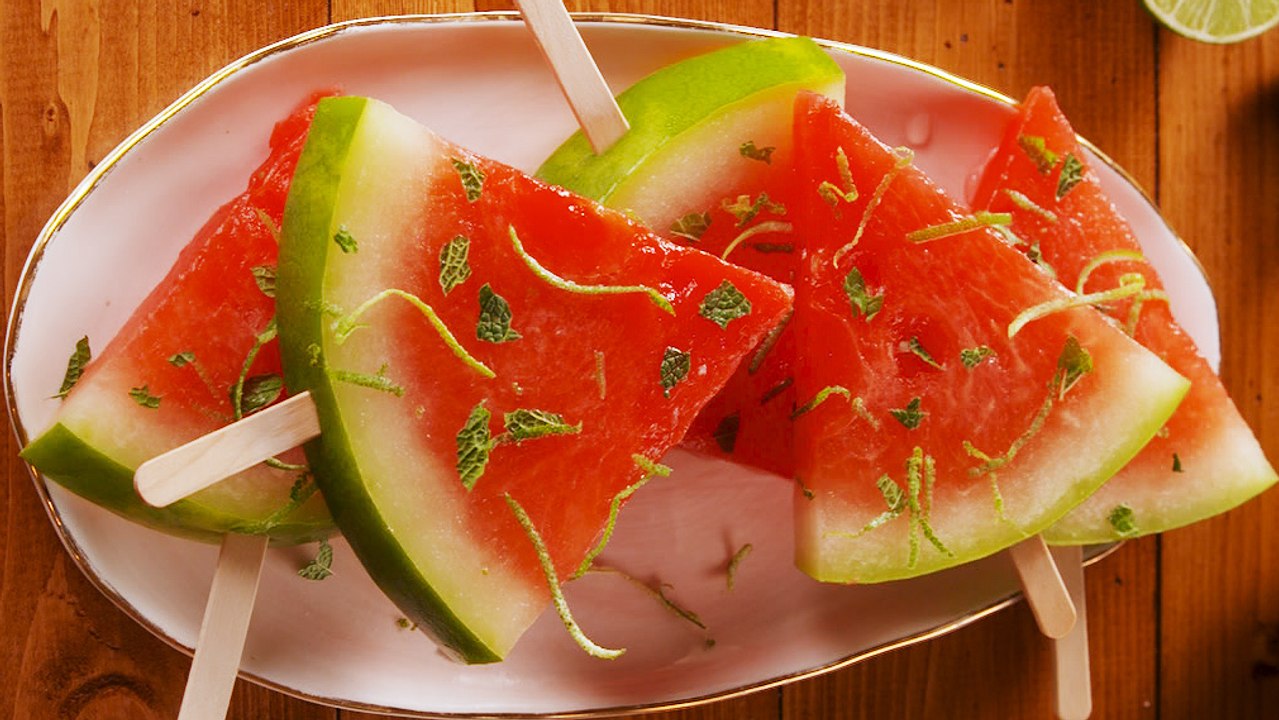 Your Summer Needs These Mojito Watermelon Pops