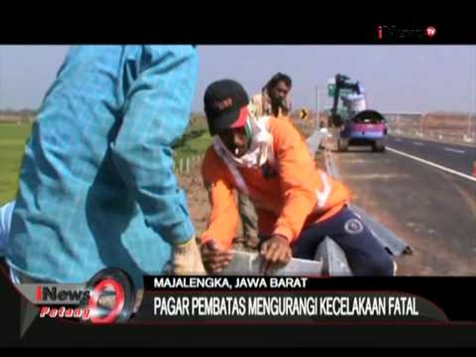 Jelang Arus Mudik Jalan Tol Cipali Diberi Pembatas - iNews Petang 21/06