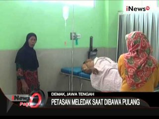 Bahaya Petasan, Meledak Saat Dibawa Pulang - iNews Pagi 23/06