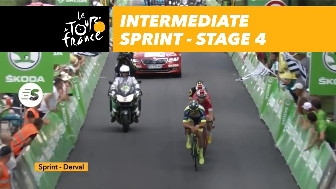 Sprint intermédiaire / Intermediate sprint - Étape 4 / Stage 4 - Tour de France 2018