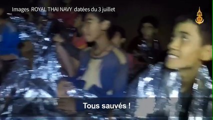 Thaïlande: les 13 rescapés de la grotte évacués