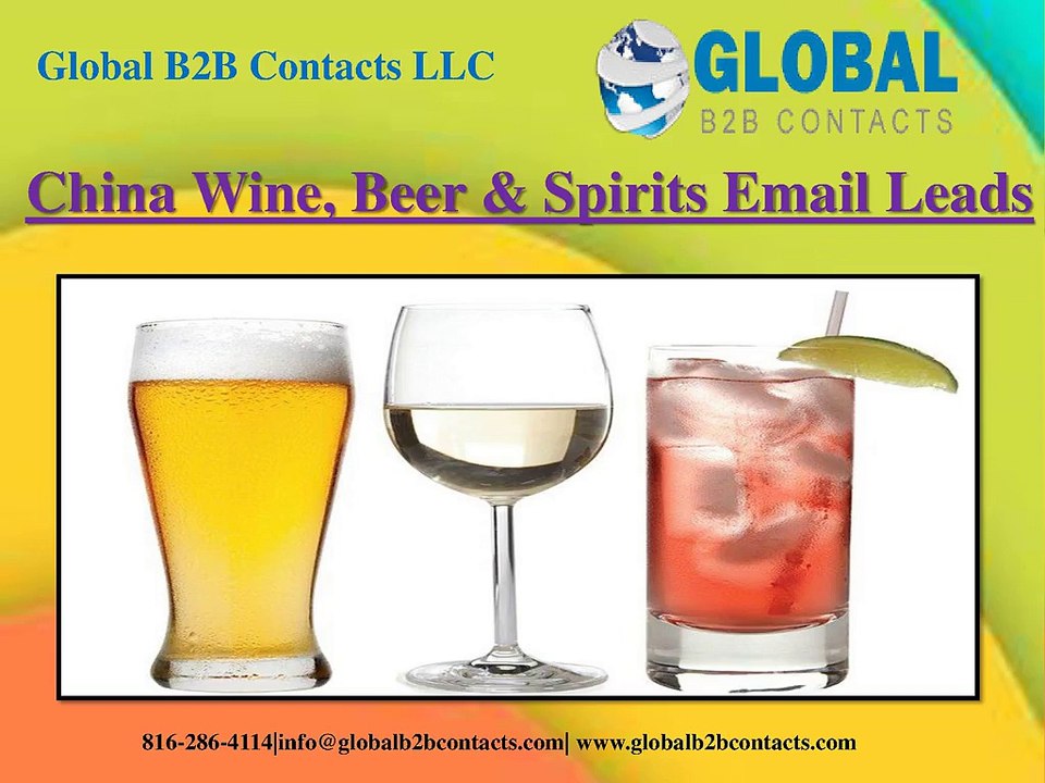 China Wine, Beer & Spirits Email Leads