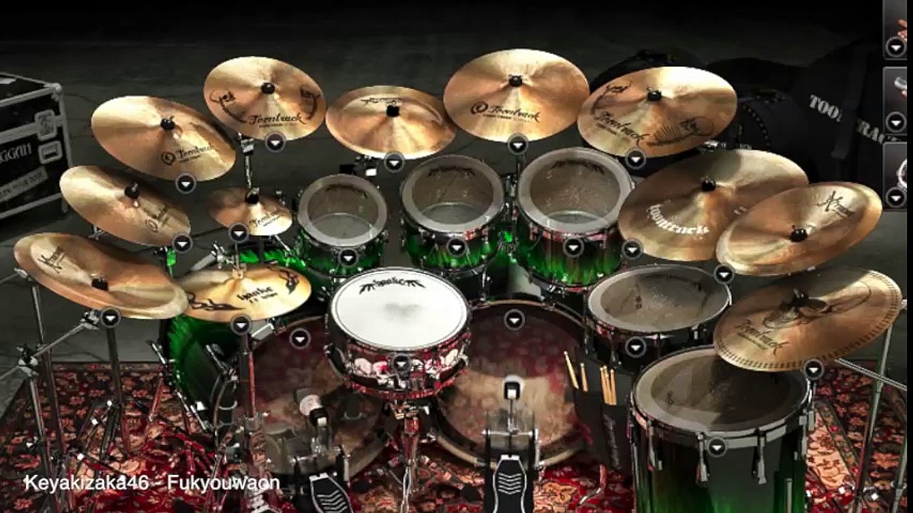 欅坂46「不協和音」EZdrummer Metal Kit Ver.