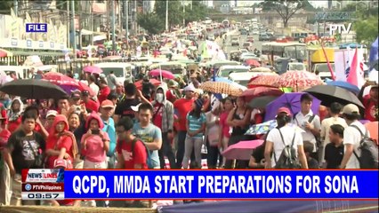 NEWS: QCPD, MMDA start preparations for SONA
