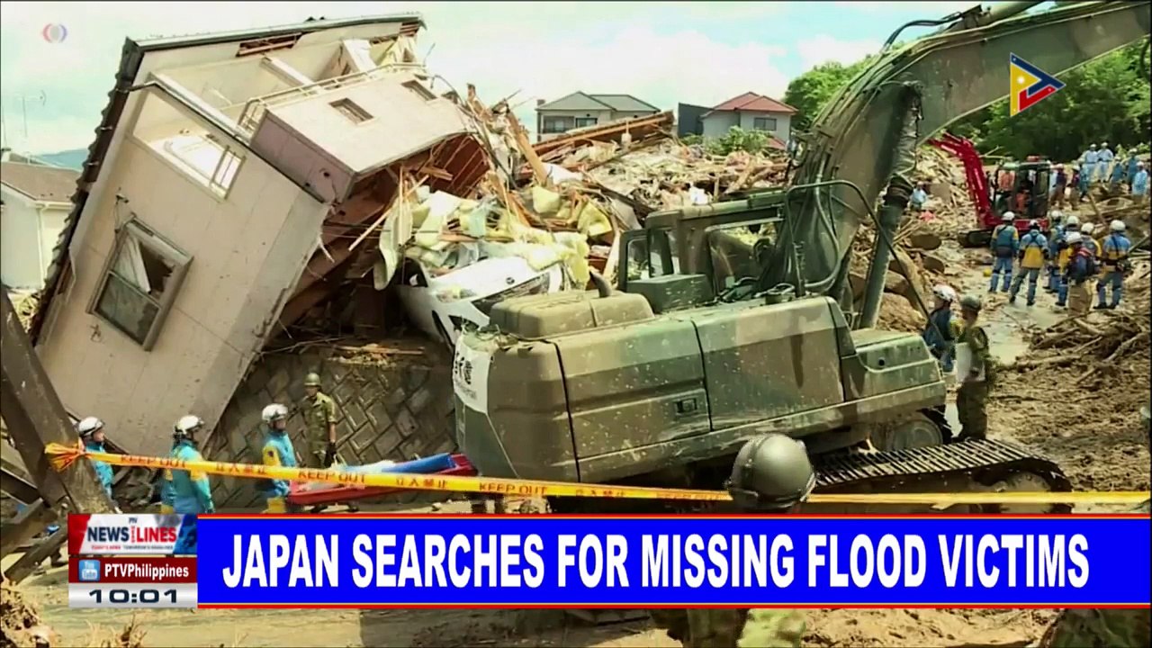 GLOBAL NEWS: Japan searches for missing flood victims
