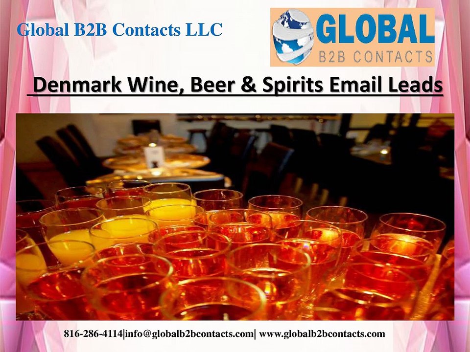 Denmark Wine, Beer & Spirits Email Leads