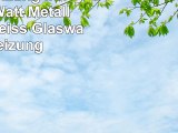 Infrarotheizung Infrarot 450 Watt MetallPremium Weiss Glaswärmt Heizung