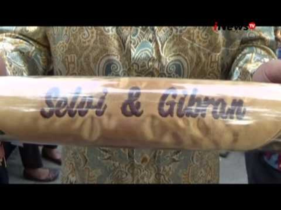 Taplak Meja Batik Sogan Jadi Souvenir Pernikahan Gibran Dan Selvi - iNews Petang 11/06