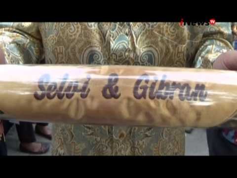 Taplak Meja Batik Sogan Jadi Souvenir Pernikahan Gibran Dan Selvi - iNews Petang 11/06