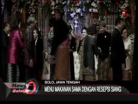 Tamu Resepsi Pernikahan Anak Jokowi, Gibran Dan Selvi, TIdak Biasa - iNews Malam 11/06