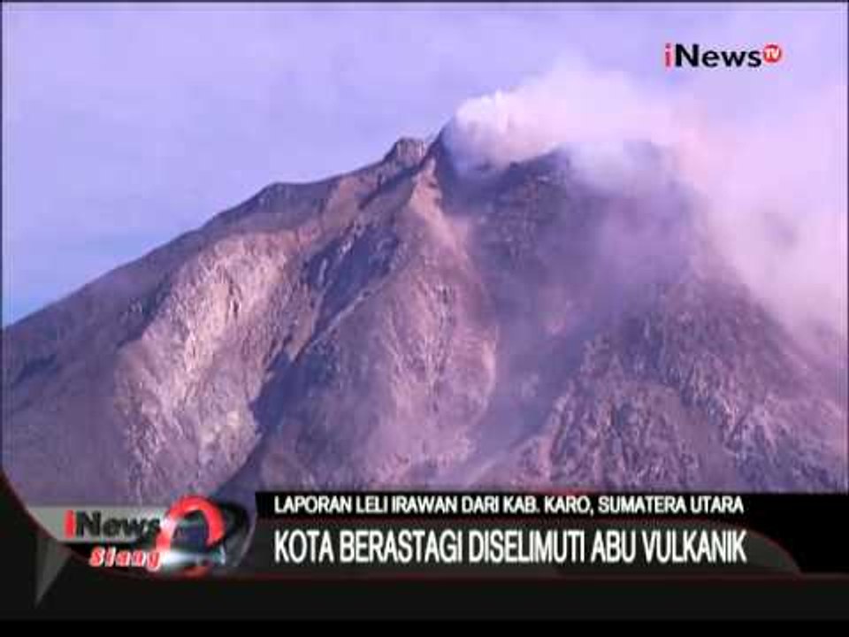 Live Report Sinabung Kembali Semburkan Awan Panas, Pungungsi Bertambah - iNews Siang 19/06
