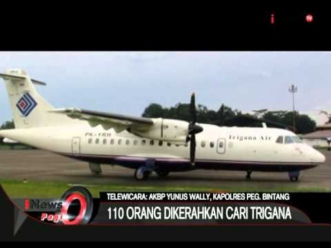 Live By Phone : Pencarian Pesawat Trigana Air - iNews Pagi 17/08
