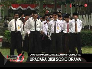 Live Report: Kemeriahan HUT RI Ke-70 Di Yogyakarta Upacara Diisi Sosio Drama - iNews Siang 17/08