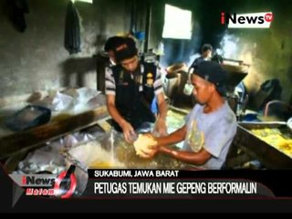 Lagi! Polisi Gerebeg Pabrik Mie Berformalin Di Sukabumi, Jabar - iNews Malam 17/06