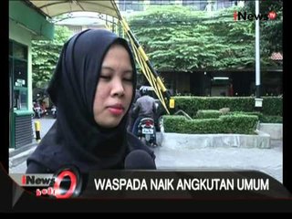 Kaum Wanita Lebih Hati Hati Menggunakan Angkutan Umum Di Malam Hari - iNews Pagi 24/06