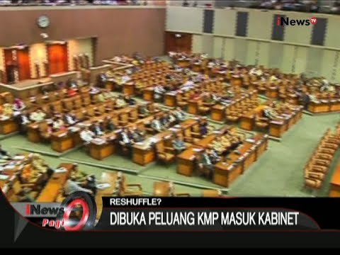 Reshuffle Kabinet, Koalisi Merah Putih Akan Duduk Di Pemerintahan ? - iNews Pagi 24/06