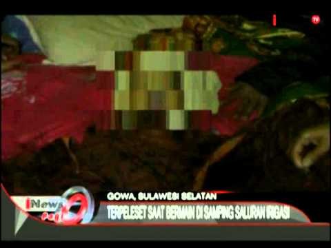 Bocah Malang Terpeleset Saat Bermain Di Samping Saluran Irigasi - iNews Pagi 25/06