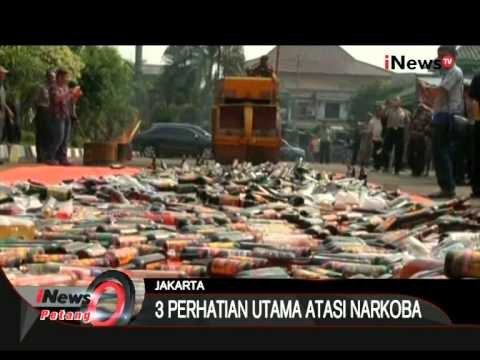 Hari Anti Narkoba, Polisi Musnahkan Barang Bukti Narkoba - iNews Petang 26/06
