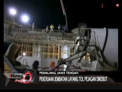 Pengerjaan Infrastruktur Mudik di Tol Pejagan Malang Terus Dikebut Hingga Malam - iNews Pagi 26/06